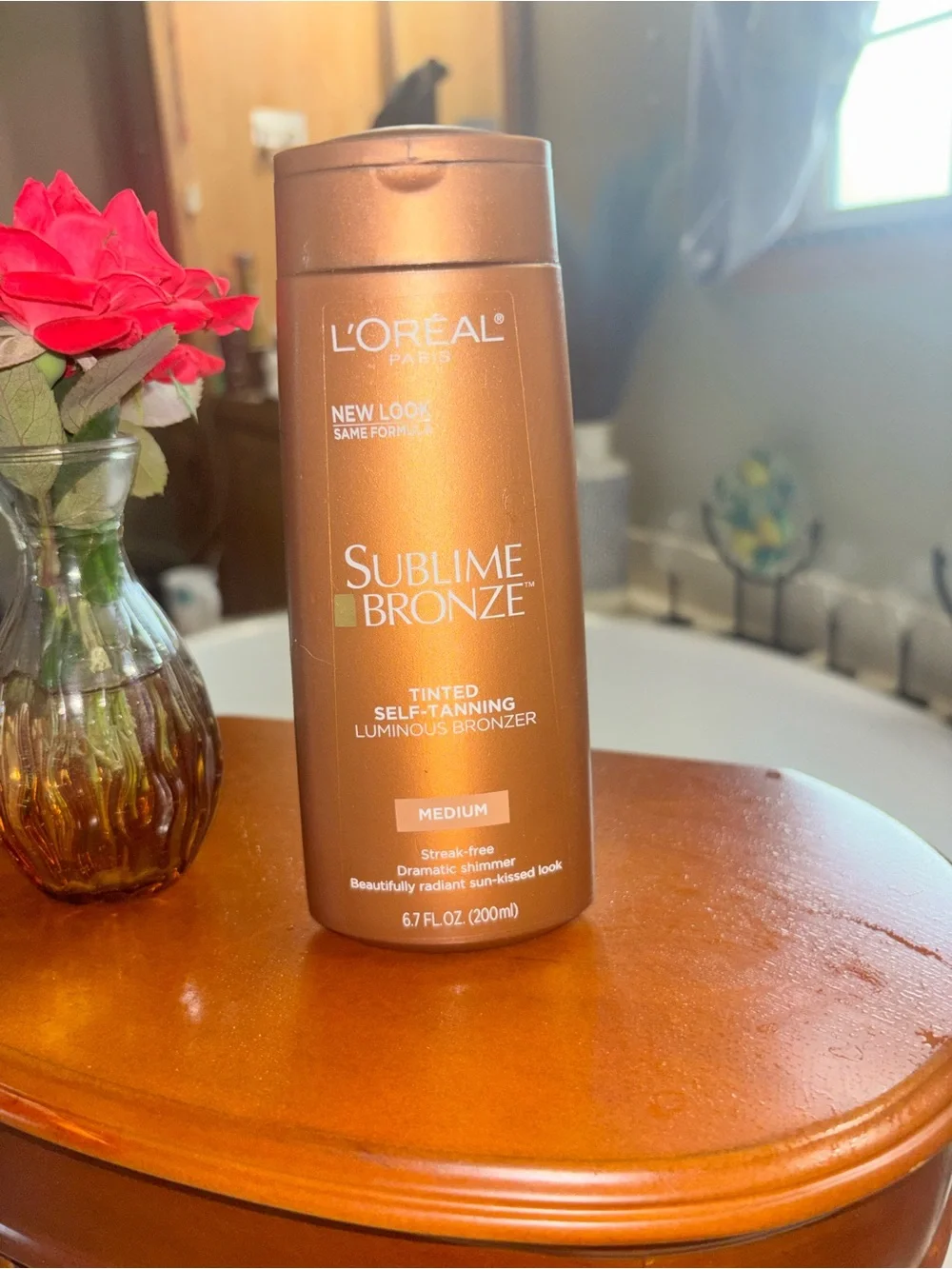 L'Oreal Sublime Bronze Tinted Self-Tanning Bronzer - Bronze, Gold